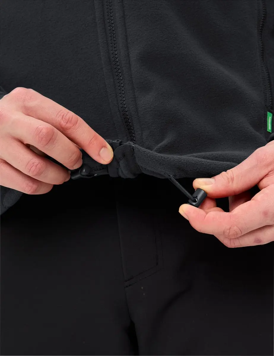 Vaude Rosemoor II Fleece Jack - Zwart - 5XL - afbeelding 3 van 6