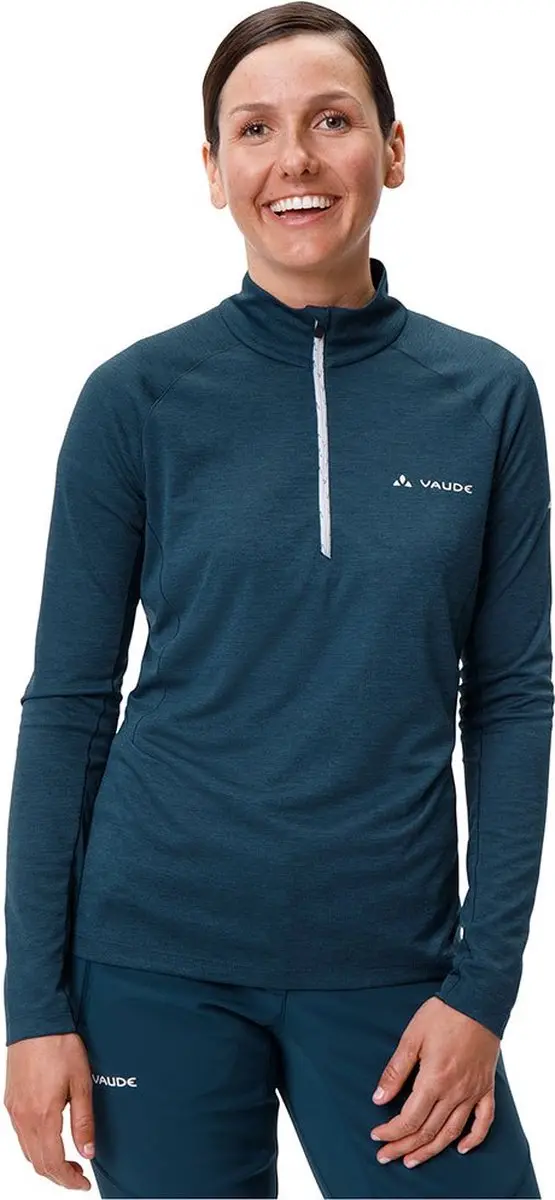 Vaude Larice II Lange Mouwen T-shirt Dames - Dark Sea - afbeelding 3 van 4