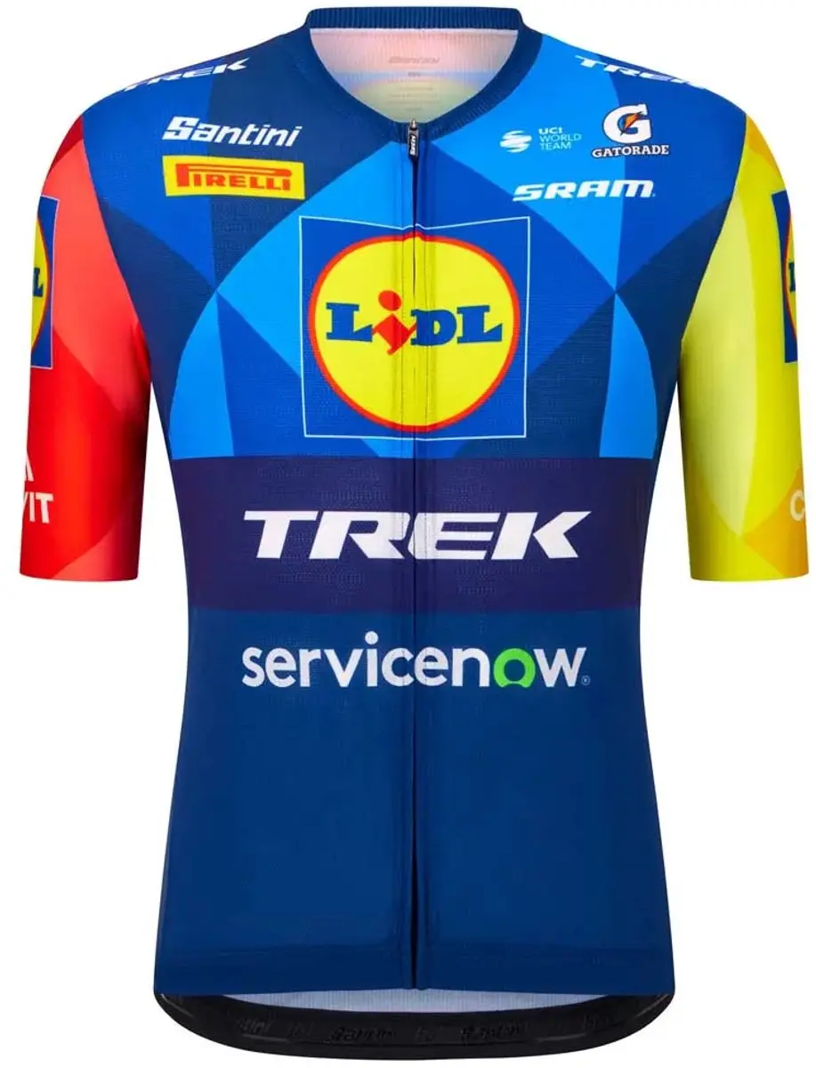 Santini Lidl-Trek 2026 Korte Mouw Wielertrui