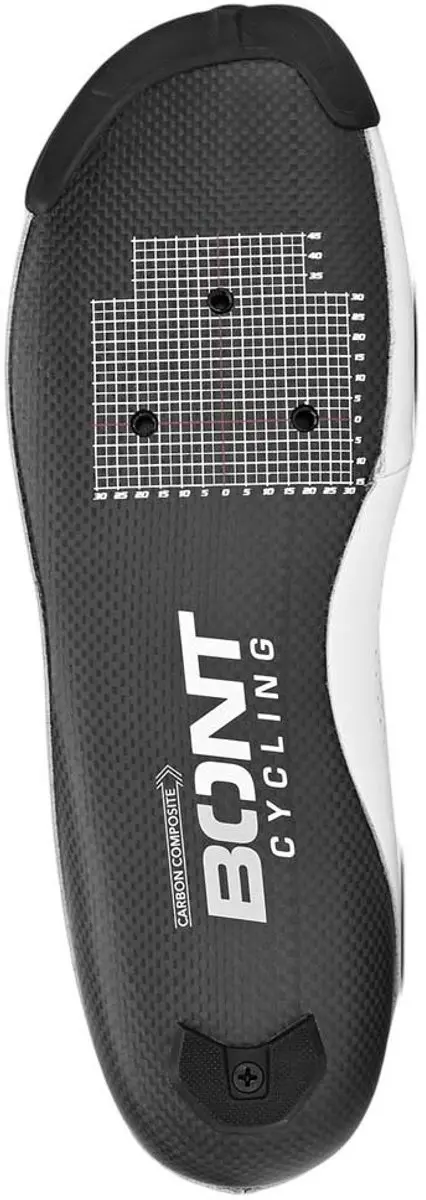 Bont Riot 24 Wide Racefietsschoenen - Wit - 42 - afbeelding 2 van 6