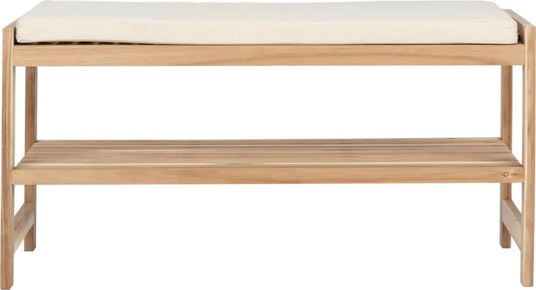 Wenko Acina Schoenbank 50746100 - Bruin Hout - afbeelding 3 van 3
