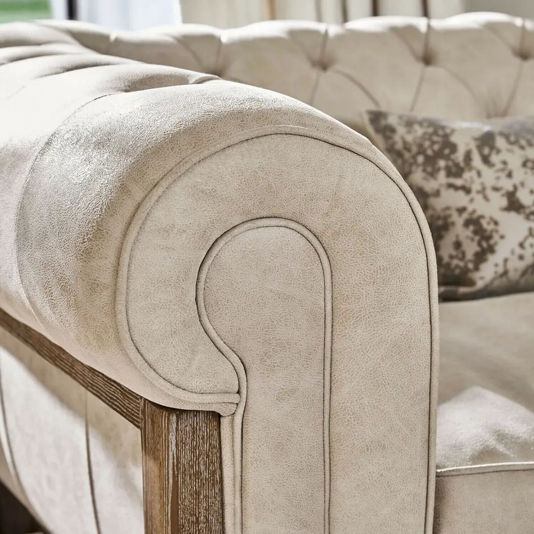 Loberon Swansboro Bank - Beige - afbeelding 5 van 6