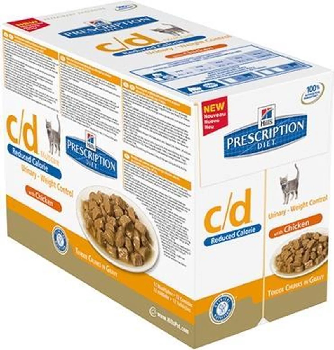 Hill's Prescription Diet Feline c/d Kip - 12x85g