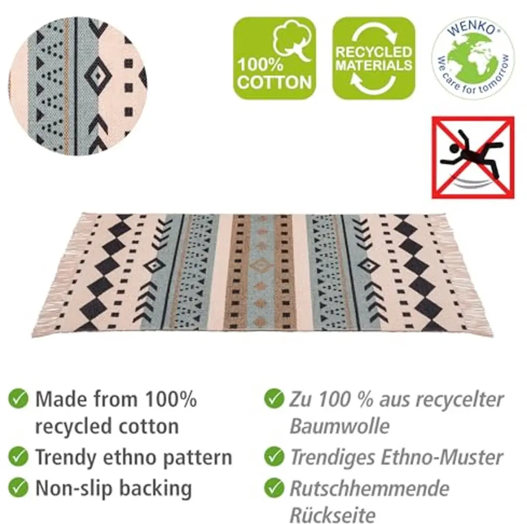 Wenko Bere Badmat Katoen 80x50cm - afbeelding 5 van 6