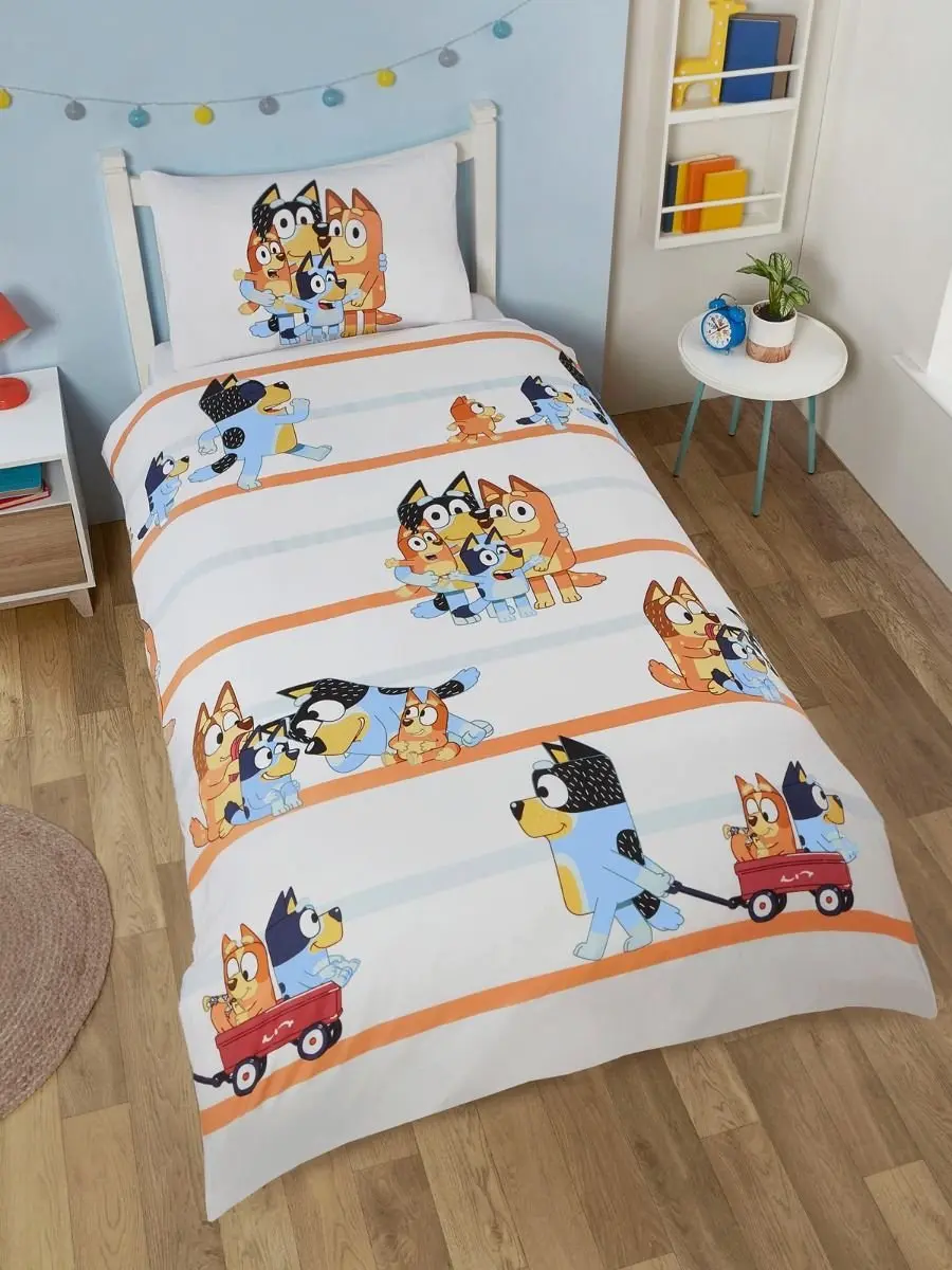 Bluey Familie Dekbedovertrek