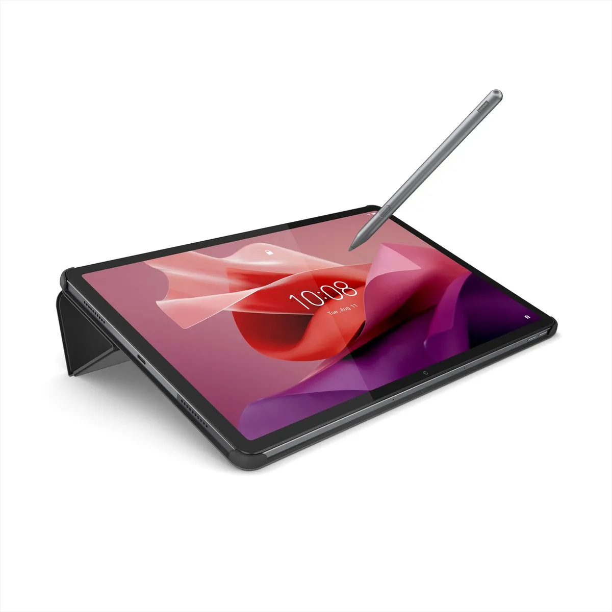 Lenovo Tab P12 TB370FU Folio Hoes - Storm Grey - afbeelding 2 van 6
