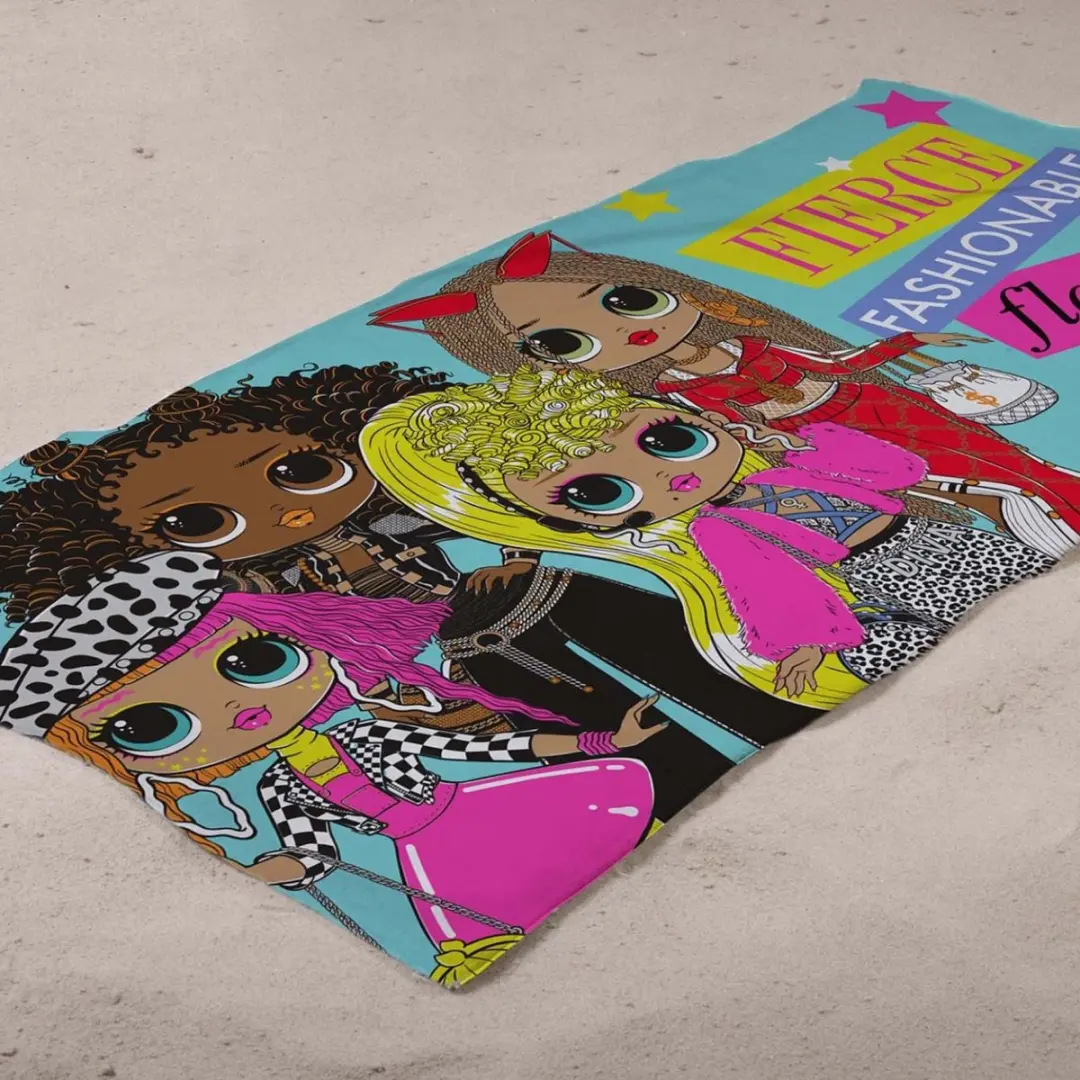 L.O.L. Surprise! Strandlaken Buzz 70x140cm - afbeelding 3 van 3