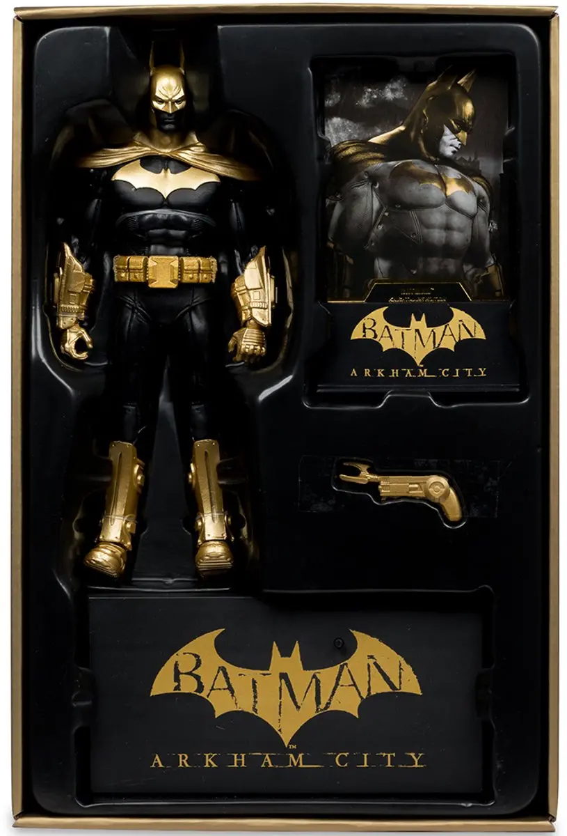 McFarlane Toys DC Multiverse Batman Arkham City Knightmare Gold Label Speelfiguur - afbeelding 4 van 6