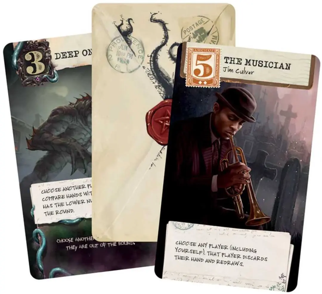 Z-Man Games Arkham Horror Lovecraft Letter Kaartspel - EN - afbeelding 2 van 6