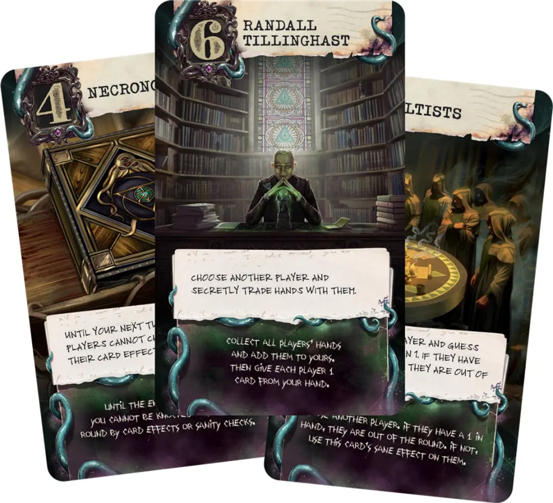 Z-Man Games Arkham Horror Lovecraft Letter Kaartspel - EN - afbeelding 3 van 6