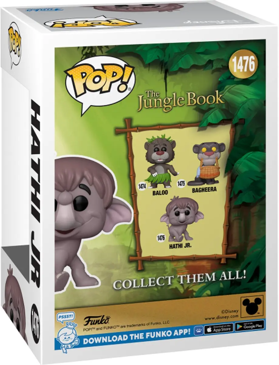 Funko Pop! Hathi Jr. Vinylfiguur - The Jungle Book - afbeelding 3 van 6