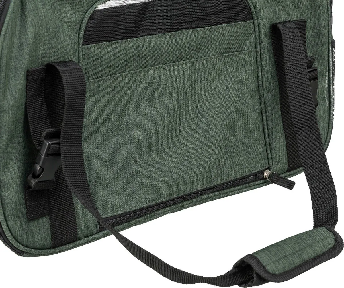 Trixie Madison Hondentas - 50x25x18cm - Olijfgroen - afbeelding 6 van 6
