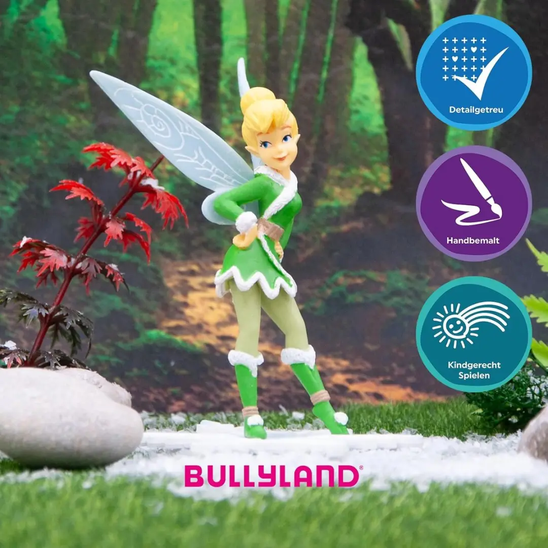 Bullyland Tinker Bell Winter Fairy Speelfiguur - afbeelding 4 van 5