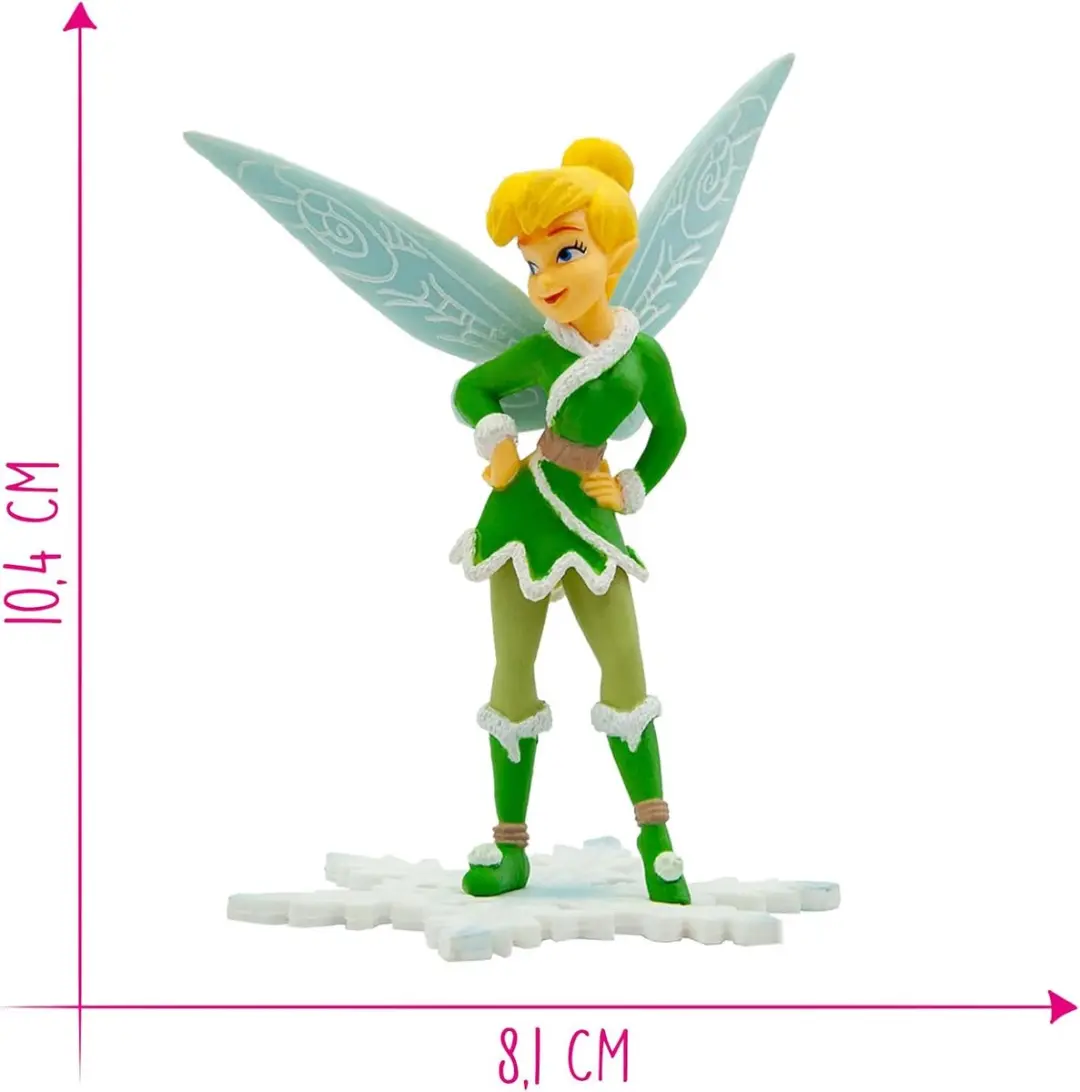 Bullyland Tinker Bell Winter Fairy Speelfiguur - afbeelding 2 van 5