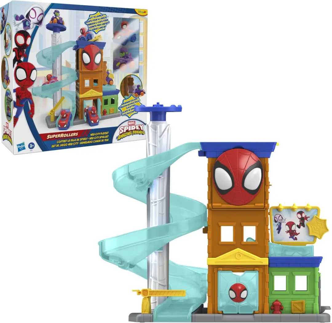 Marvel Spidey en zijn geweldige vriendjes SuperRollers Web-City