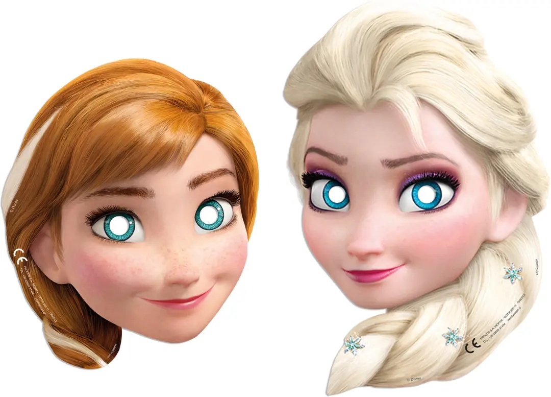 Frozen Maskers 6 stuks