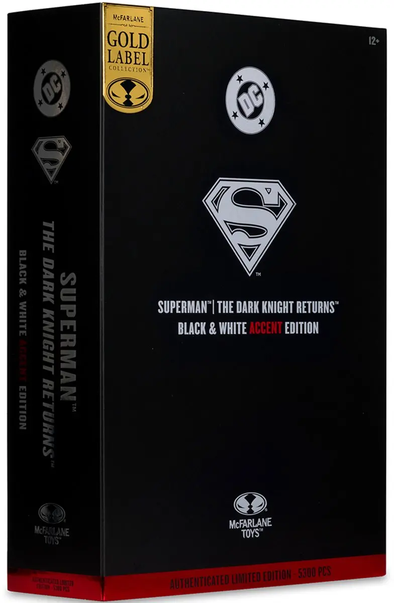 McFarlane Toys DC Multiverse Superman (The Dark Knight Returns) Speelfiguur Gold Label - afbeelding 5 van 6