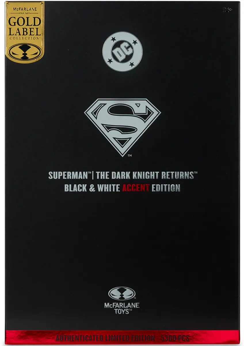 McFarlane Toys DC Multiverse Superman (The Dark Knight Returns) Speelfiguur Gold Label - afbeelding 2 van 6
