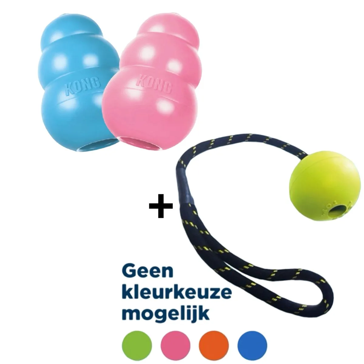 KONG Puppy Speelgoedset M