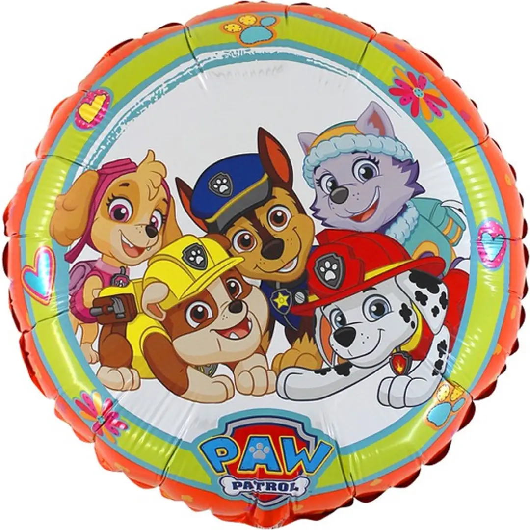 Folieballon Paw Patrol Pawsome 44 cm