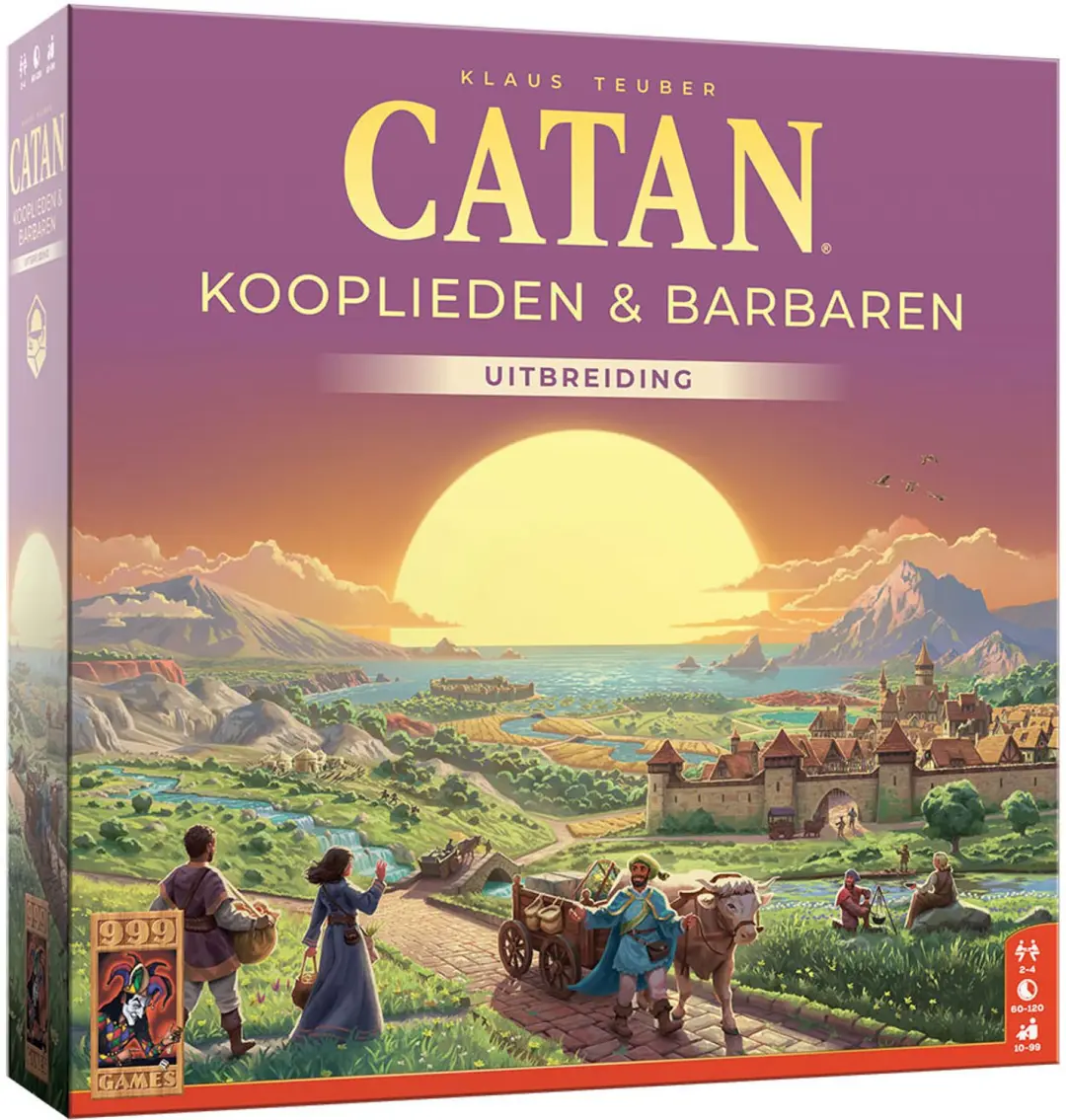 999 Games Catan Uitbreiding Kooplieden & Barbaren Bordspel