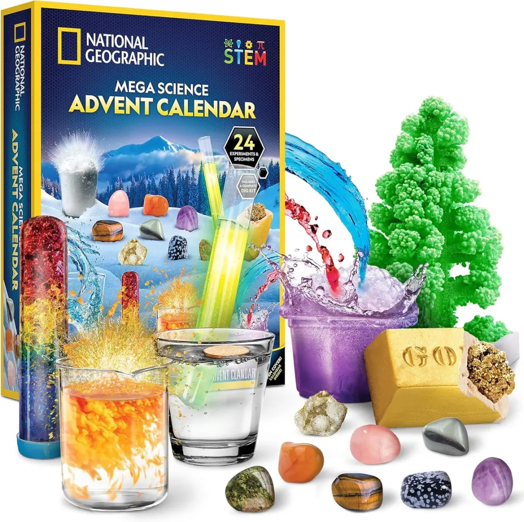 NATIONAL GEOGRAPHIC 2026 Science Kit Adventkalender