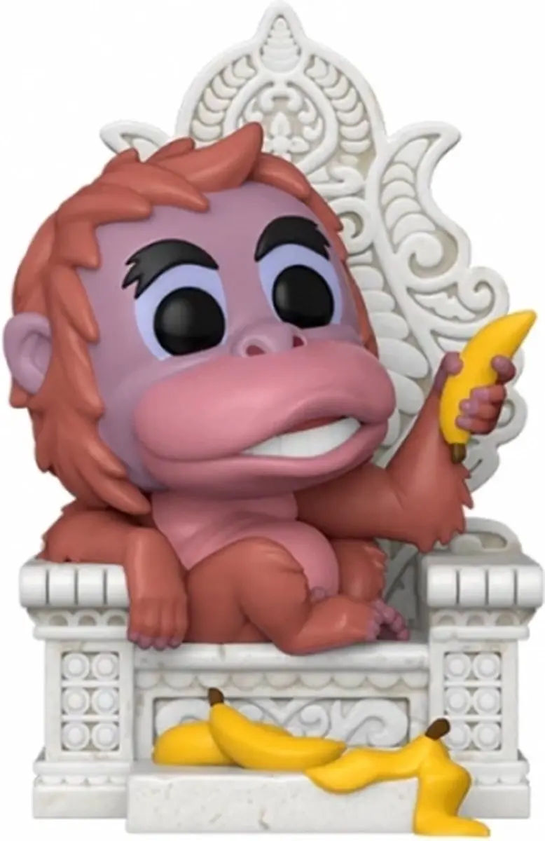 The Jungle Book King Louie on Throne (Pop! Deluxe) vinylfiguur 1491 Funko Pop! m