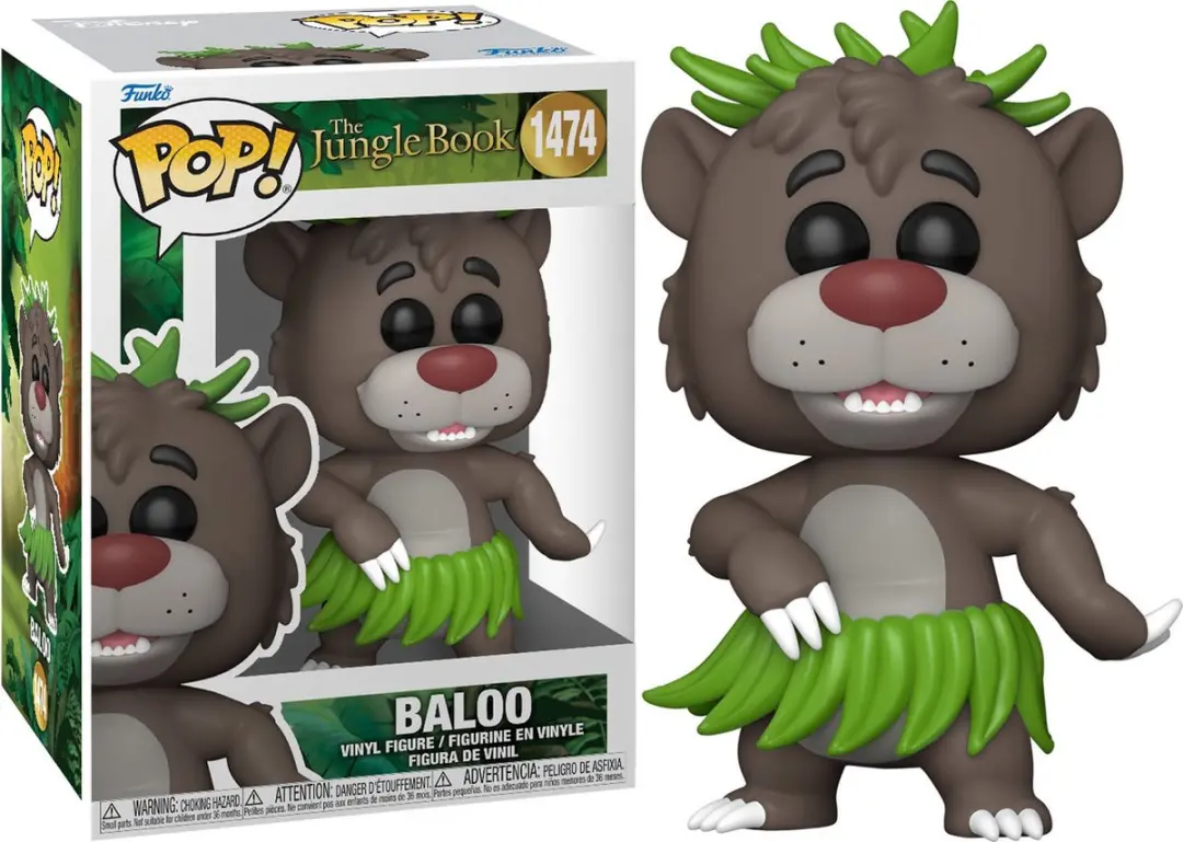 Funko Pop! Disney The Jungle Book Baloo Vinylfiguur