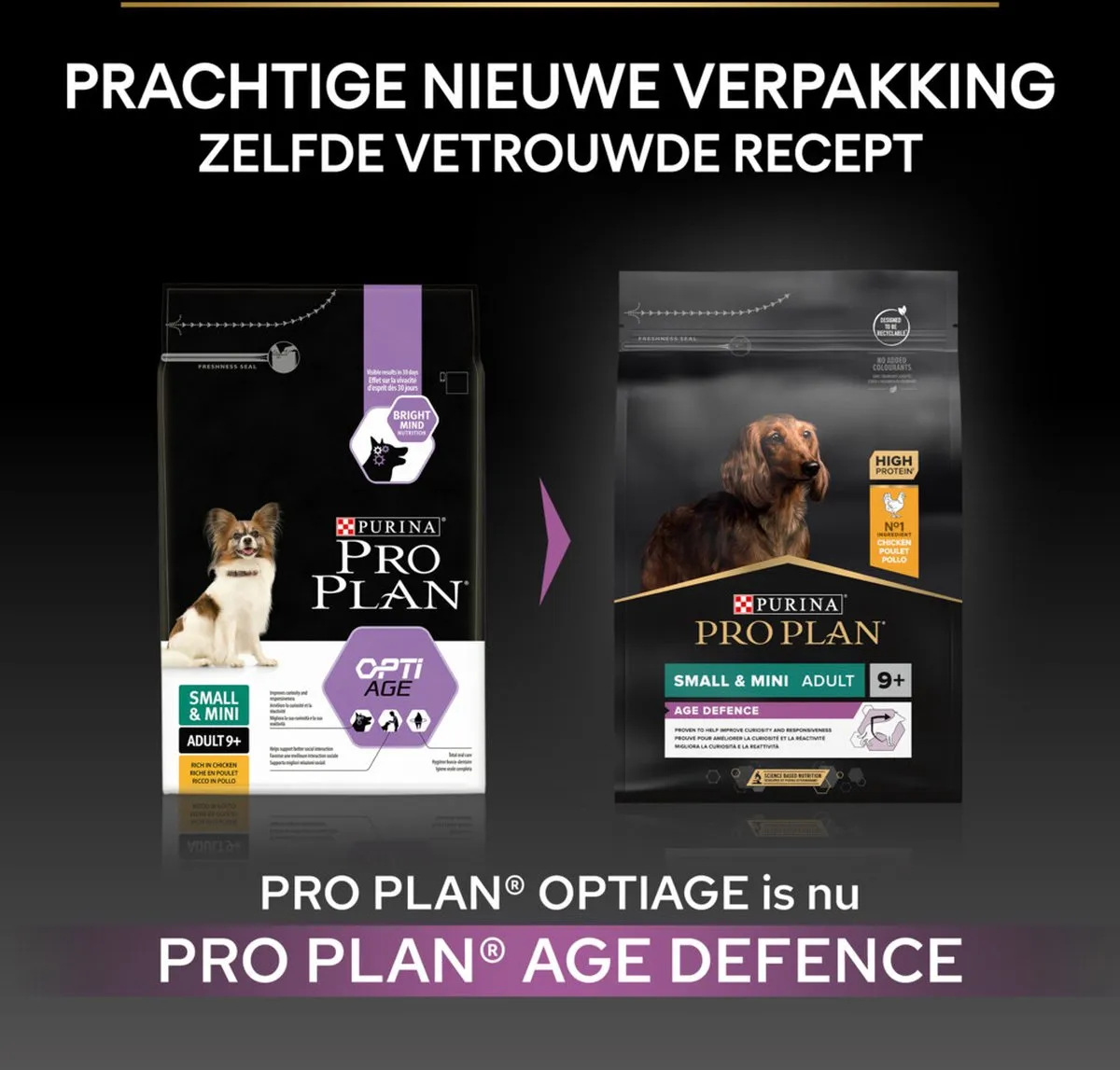 Pro Plan Dog Senior Small & Mini Breed Kip - 12 kg (4x3kg)