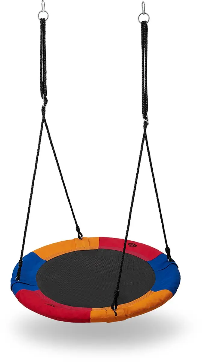 Nils Camp Ooievaarsnestschommel NB5003 - Blauw/Rood/Oranje - afbeelding 2 van 6