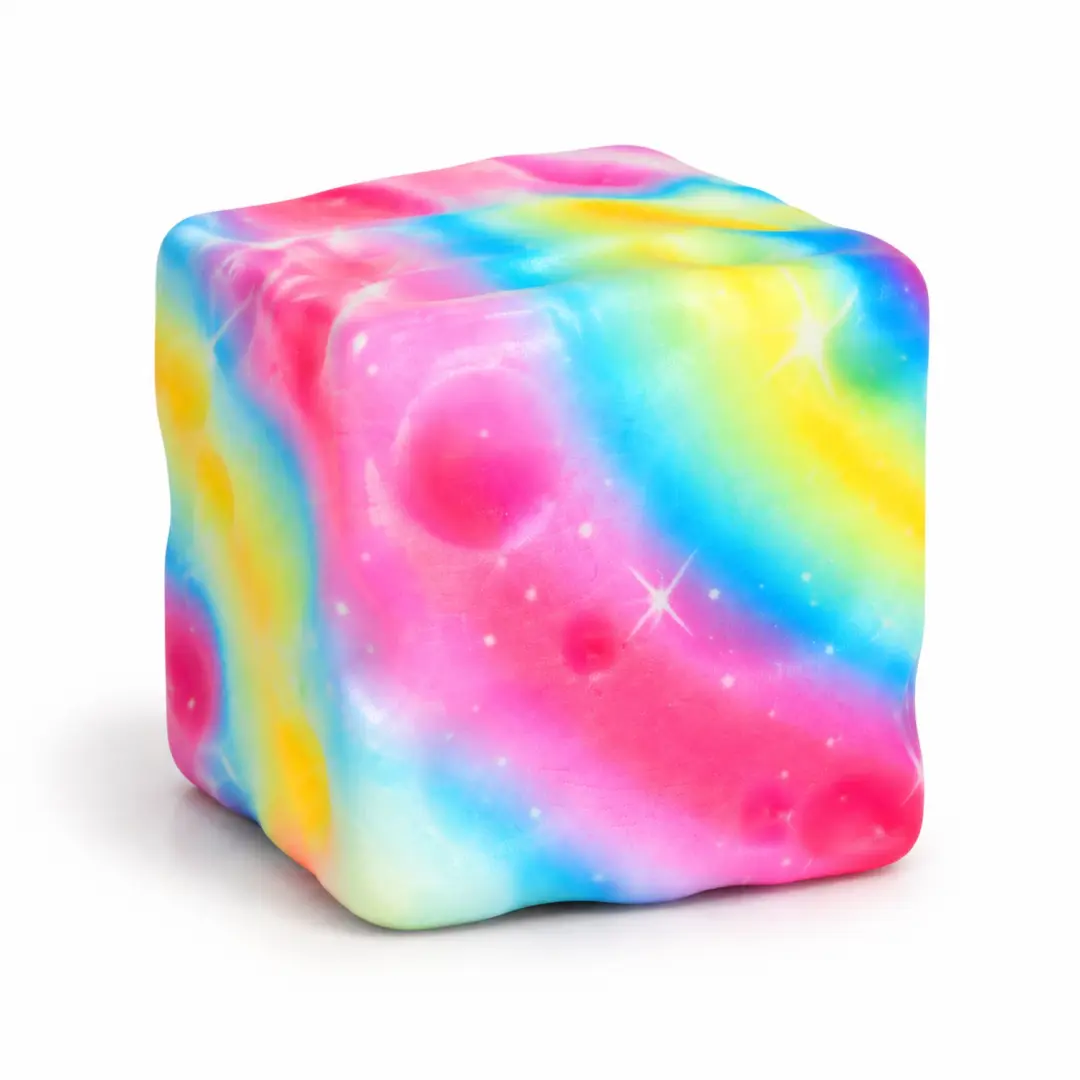 John Toys Rainbow Cheese Squishy Stressbal - Regenboog - afbeelding 2 van 6