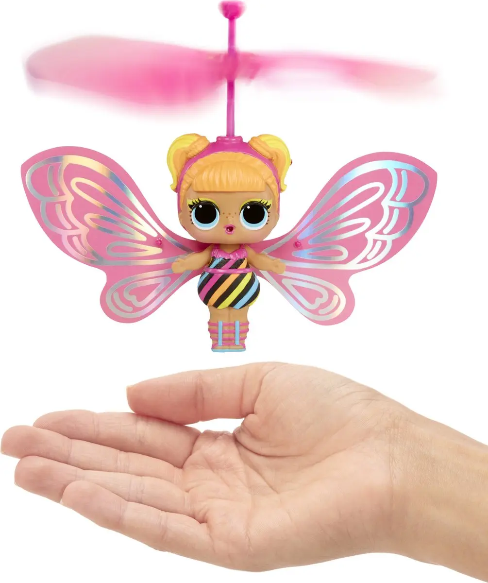 L.O.L. Surprise! Magic Flyers Flutter Star - Roze vleugels - Minipop - afbeelding 5 van 6