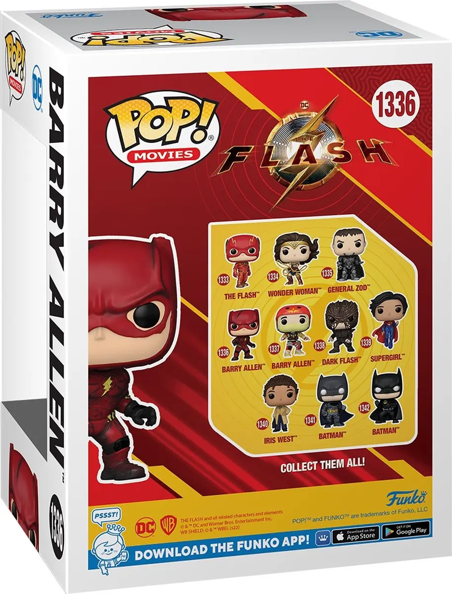 Funko POP! The Flash Barry Allen 9cm Verzamelfiguur - afbeelding 4 van 6