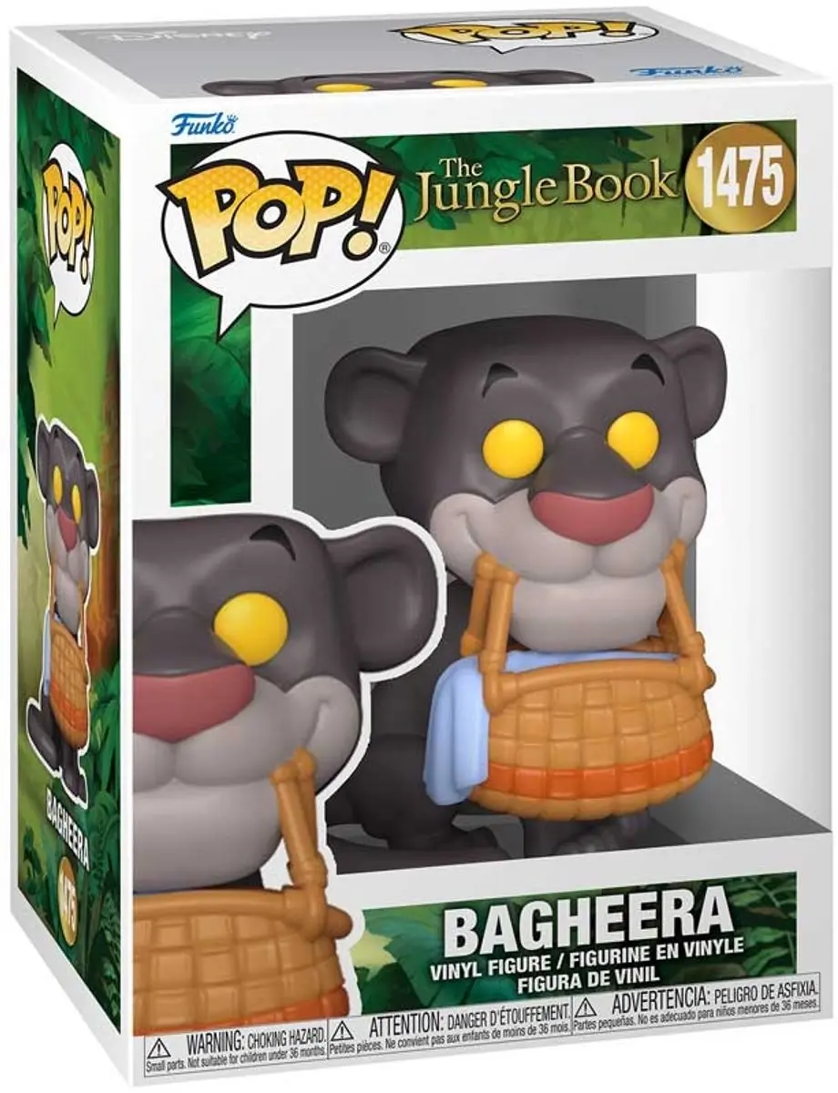 Funko Pop! Disney Jungle Book Bagheera Vinylfiguur - afbeelding 6 van 6