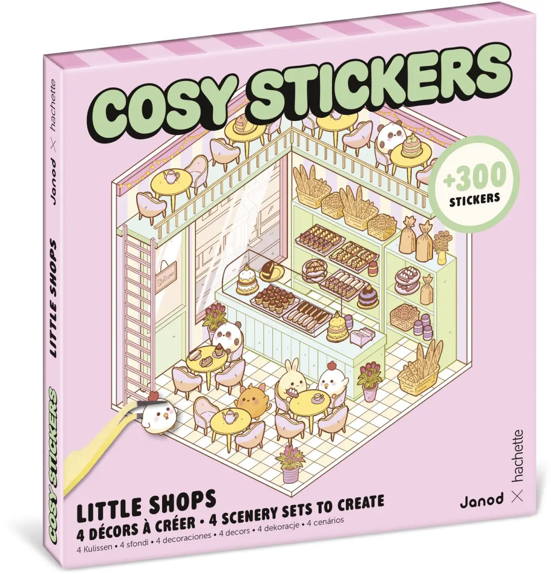 Janod Cosy Stickers Little Shops