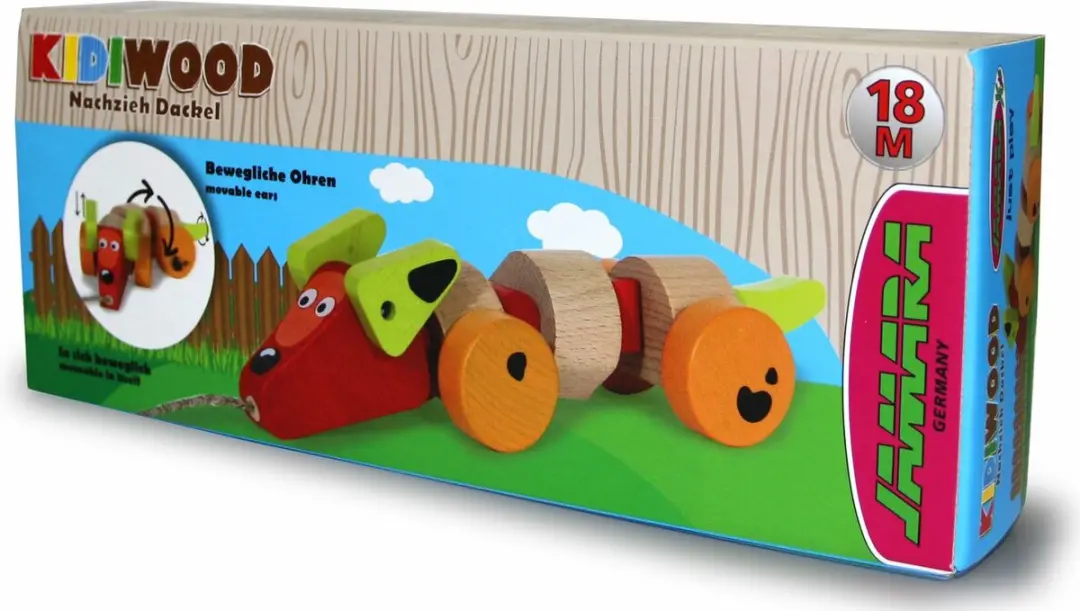 Jamara Houten Walk-a-long Teckel - afbeelding 6 van 6