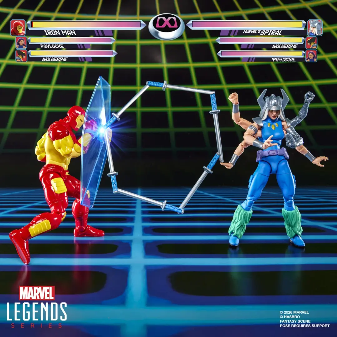 Hasbro Marvel Legends Iron Man & Spiral 2-Pack