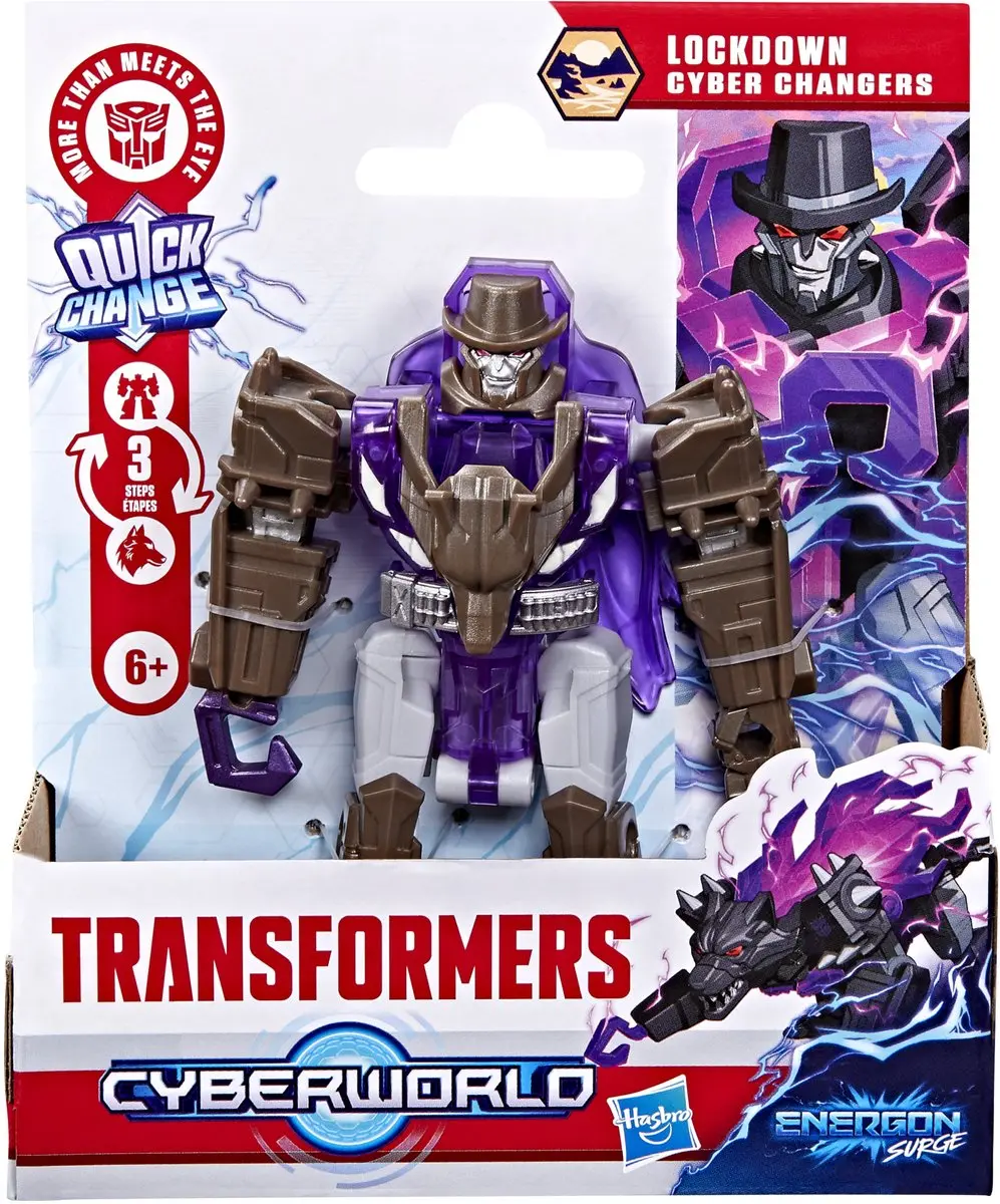 Transformers Lockdown Cyber Changer Actiefiguur - afbeelding 2 van 5