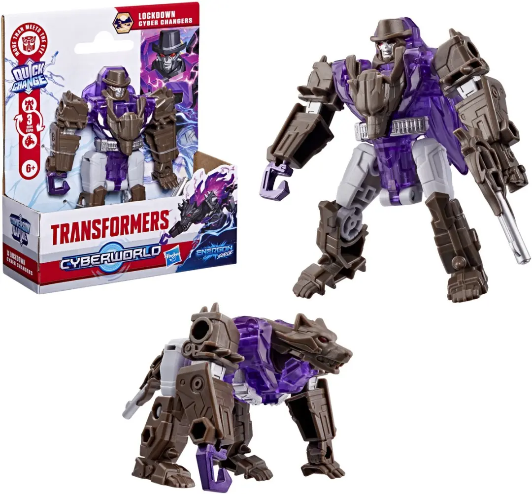 Transformers Lockdown Cyber Changer Actiefiguur