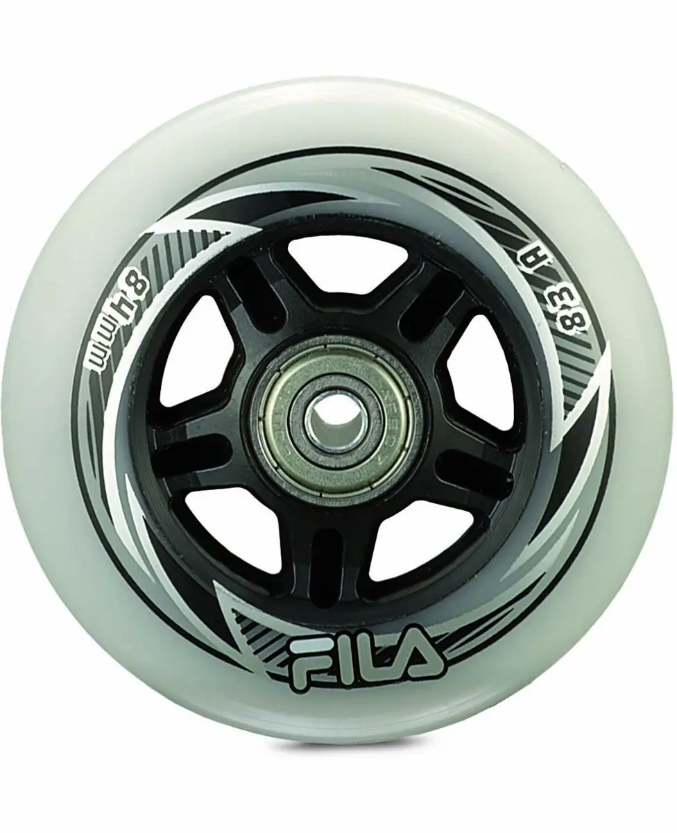 Fila Wiel Skates 84 Mm Wit 8 Stuks