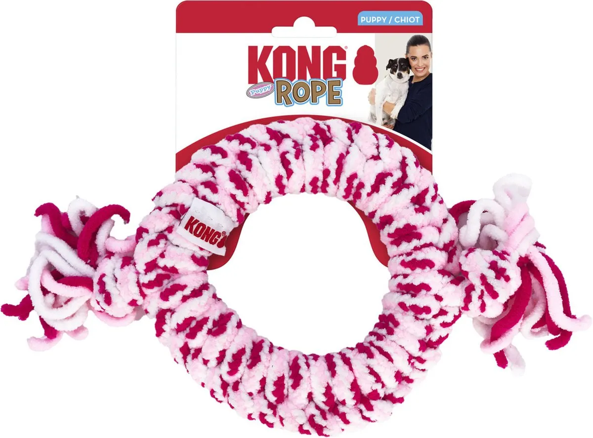 KONG Rope Ring Puppy - Blauw