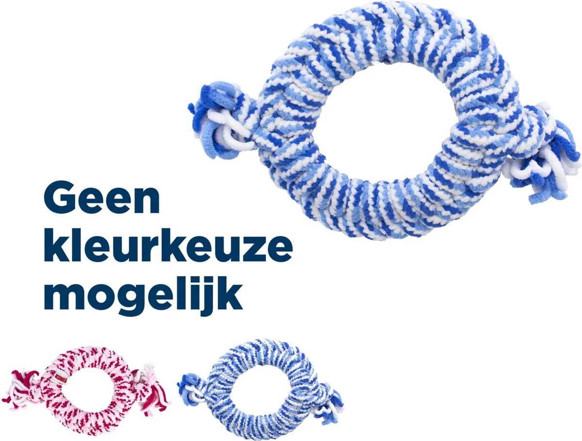 KONG Rope Ring Puppy - Blauw