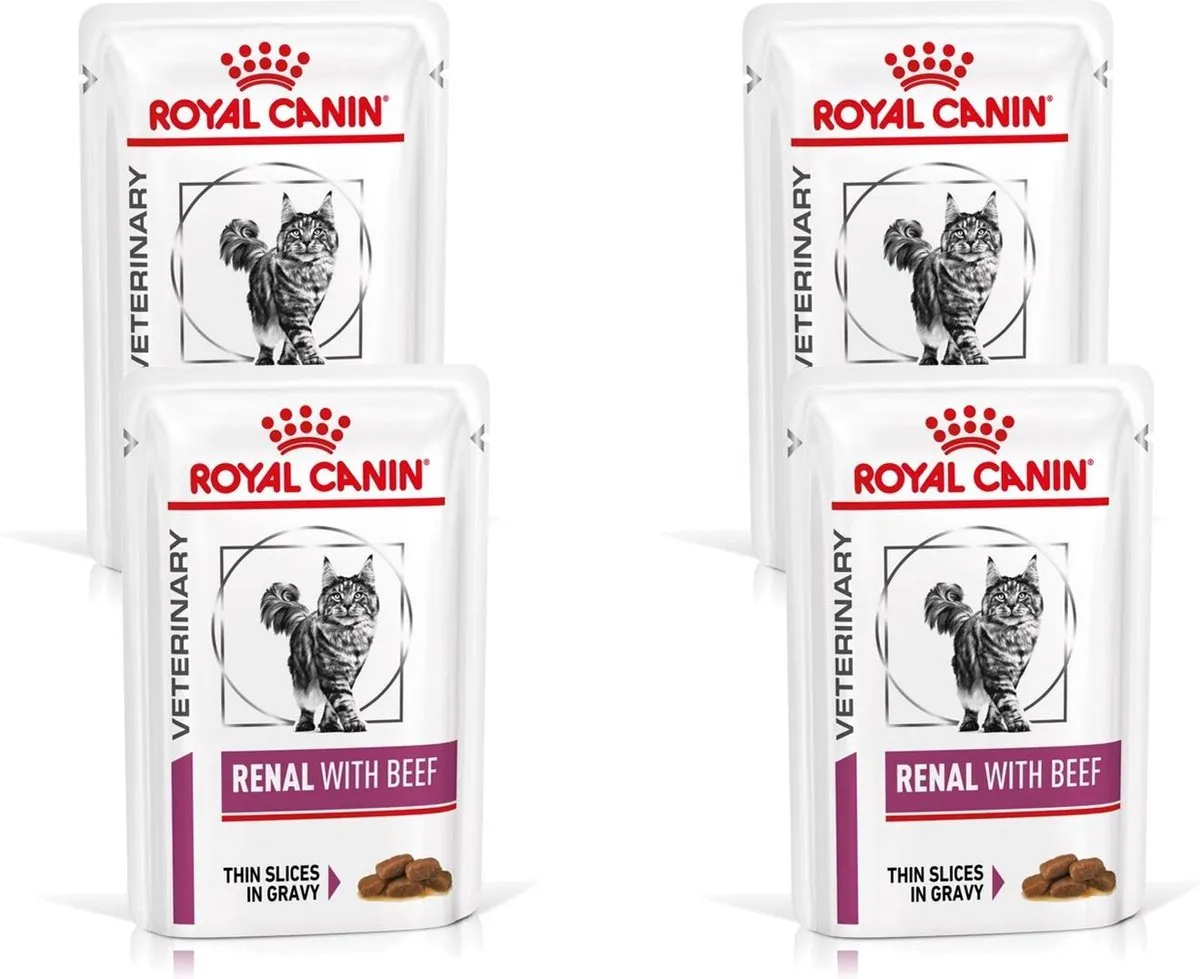 Royal Canin Veterinary Diet Renal Beef Kattenvoer