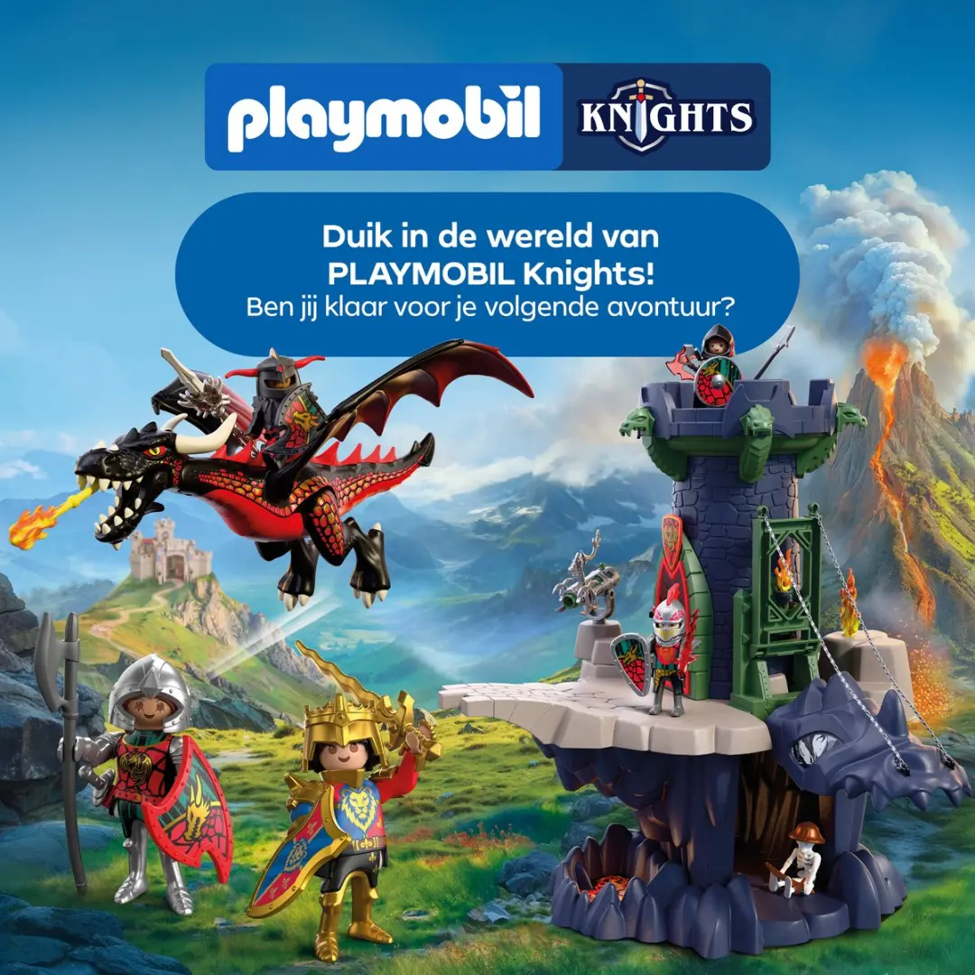 Playmobil Aanvalstoren Drakenridder - 4 Ridders - afbeelding 4 van 6