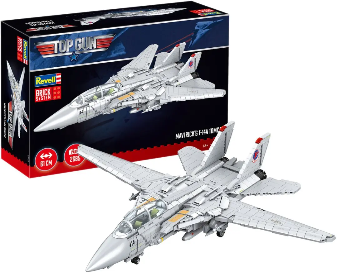Revell Top Gun F-14A Tomcat Brick System