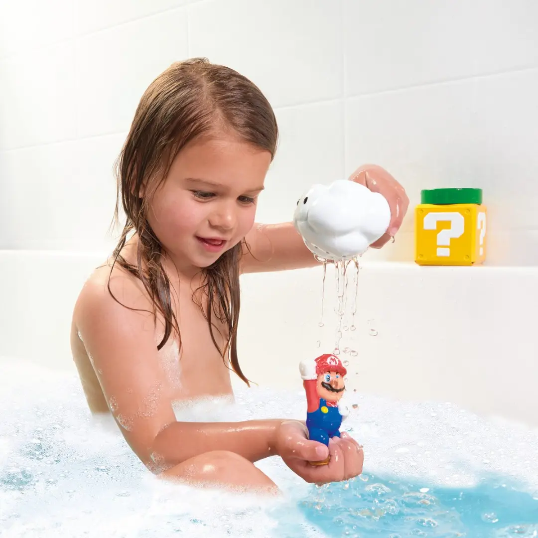 Tomy My Mario Giet- en Stapelset Badspeelgoed - afbeelding 5 van 6