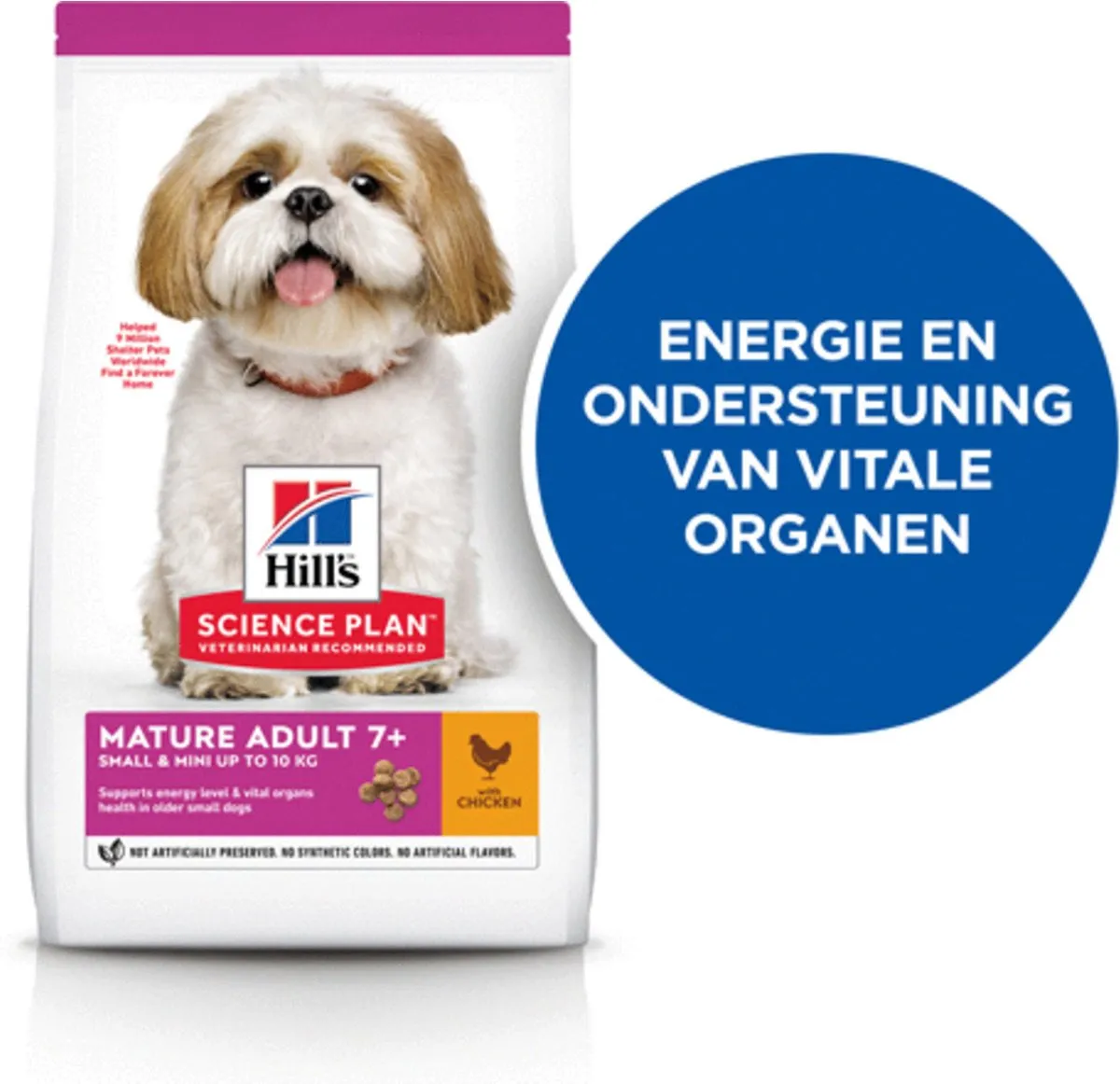 Hill's Canine Mature Adult Small & Mini Kip 6kg