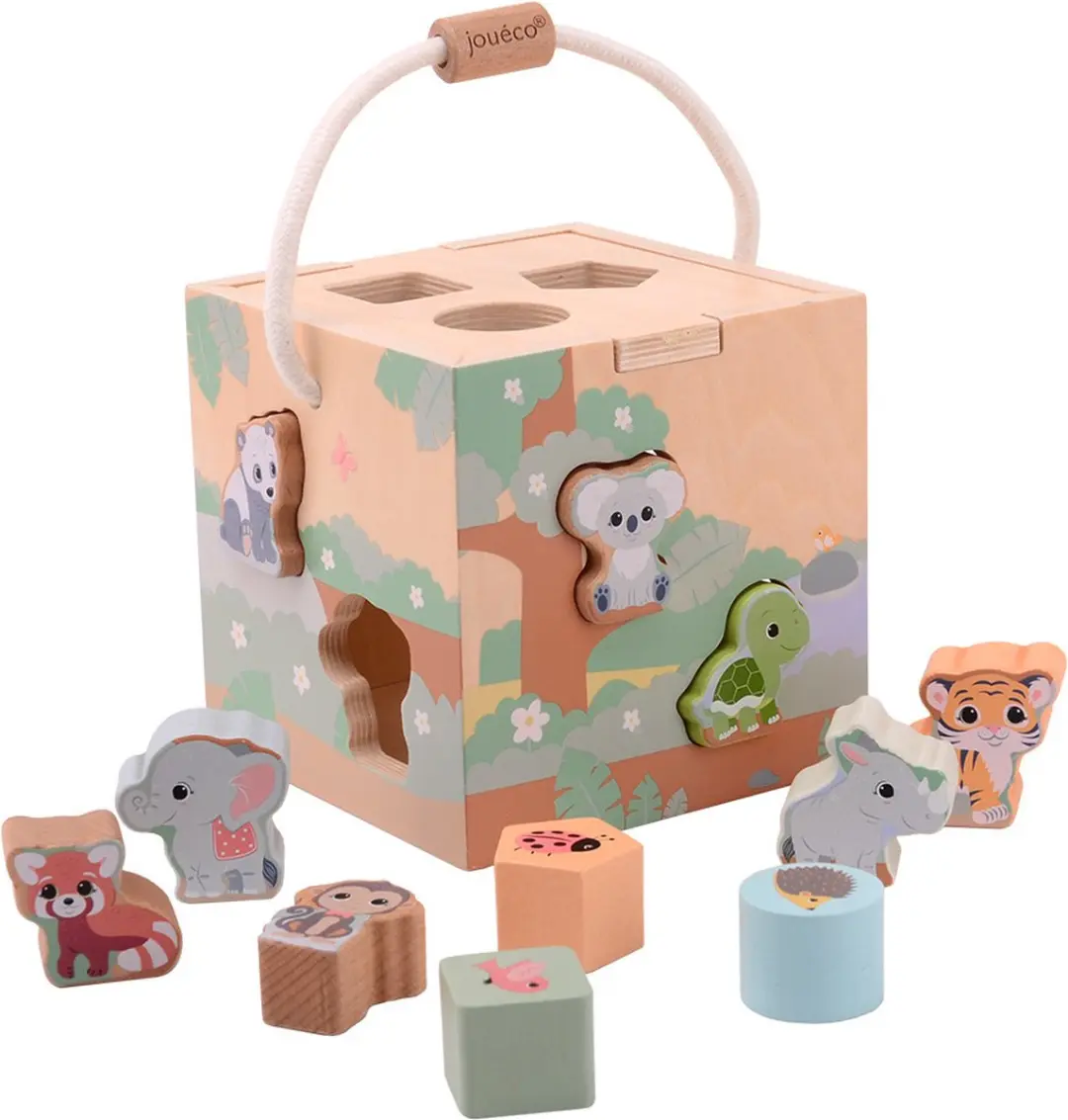 Jouéco The Wildies Vormenstoof Junior 16cm - 12-delig - afbeelding 3 van 6
