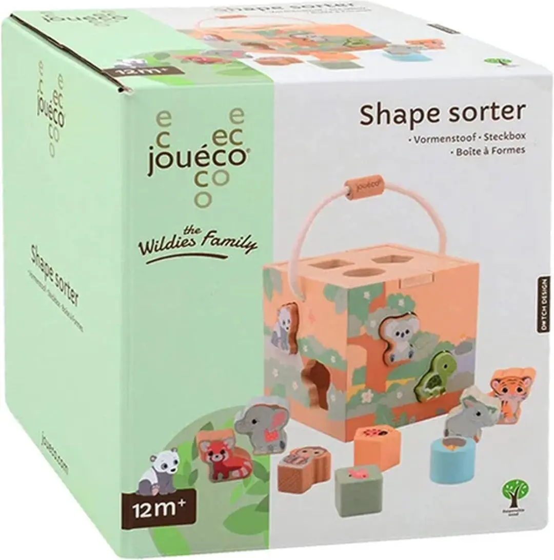 Jouéco The Wildies Vormenstoof Junior 16cm - 12-delig - afbeelding 5 van 6