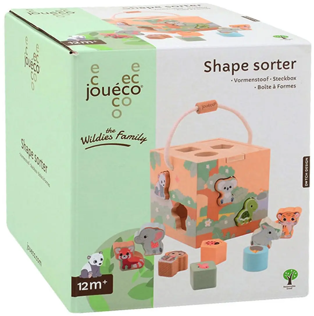 Jouéco The Wildies Vormenstoof Junior 16cm - 12-delig - afbeelding 2 van 6